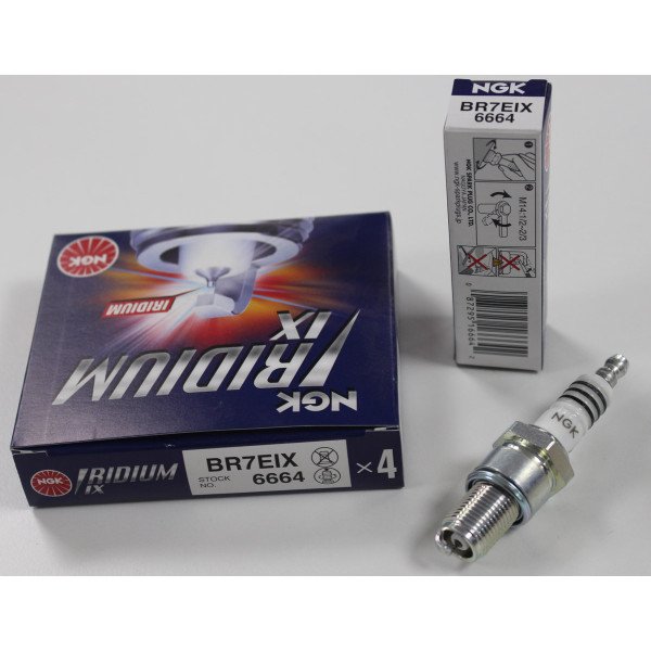 NGK NGK Spark Plug BR7EIX Iridium Plugs [Box 4]